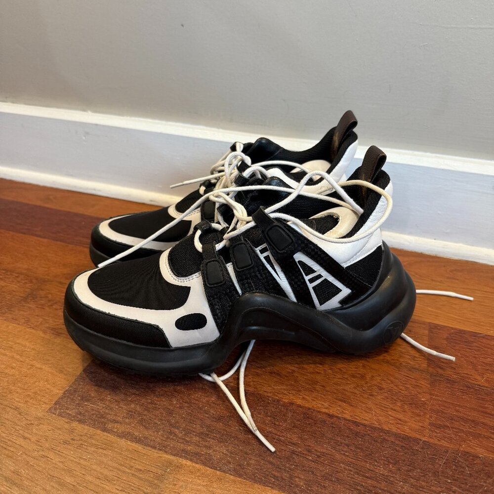 Louis Vuitton Archlight Sneakers Black and White